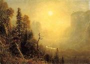 Albert Bierstadt Study_for_Yosemite_Valle Spain oil painting artist